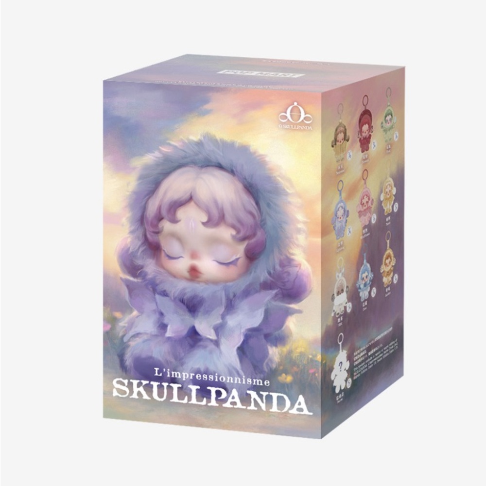 SKULLPANDA‎ L'impressionnisme Series Plush Doll